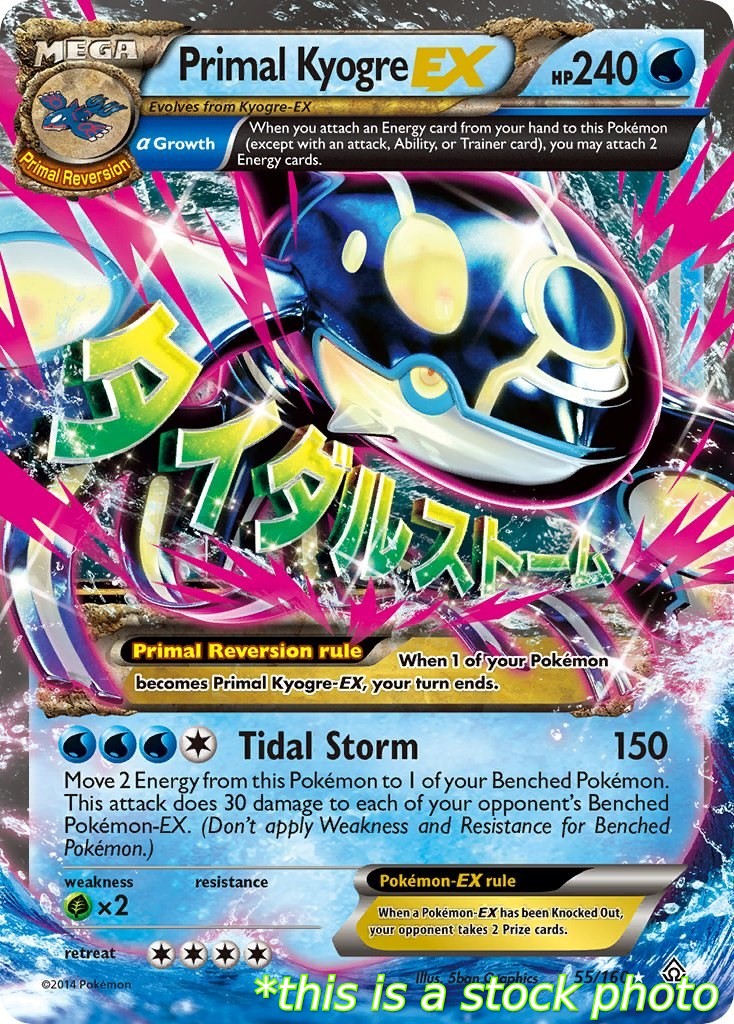 Primal Kyogre EX (Alpha)