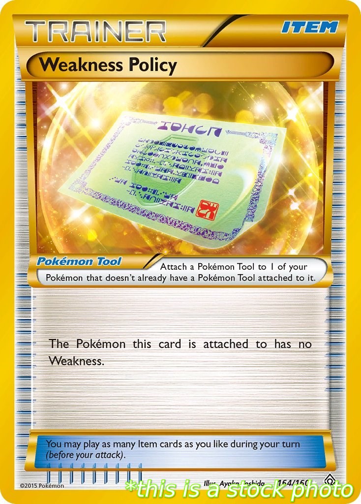 Weakness Policy (164 Secret Rare)
