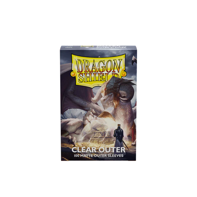 DragonShield Sleeves: Clear - Matte Outer Sleeves