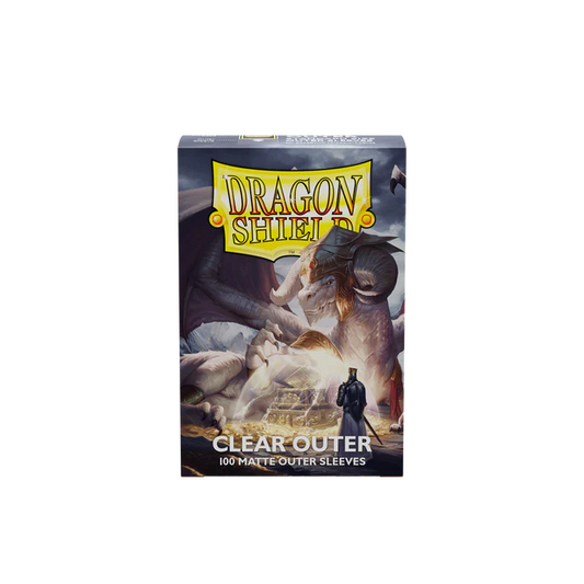 DragonShield Sleeves: Clear - Matte Outer Sleeves