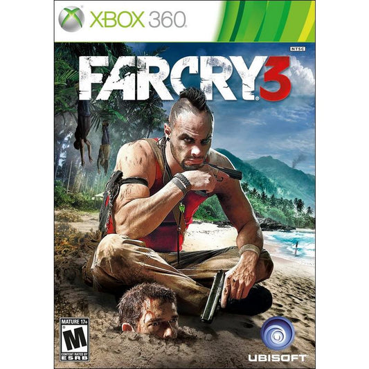 Far Cry 3 Xbox 360 game cover (reference image) | Near Mint / English / New