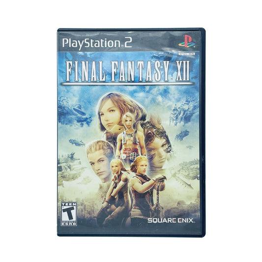 Final Fantasy XII PlayStation 2 game cover (reference image) | Near Mint / English / New