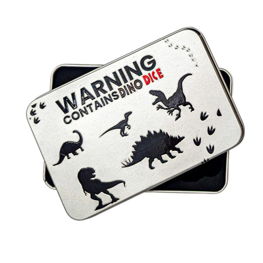 Dino Dice Tin Set