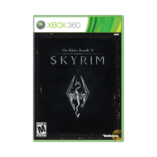The Elder Scrolls V: Skyrim Xbox 360 game cover (reference image) | Near Mint / English / New