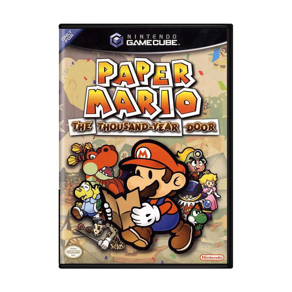 Paper Mario: The Thousand-Year Door Nintendo GameCube game cover (reference image) | Near Mint / English / New