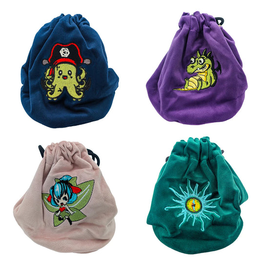Dice Bag with Art Patch