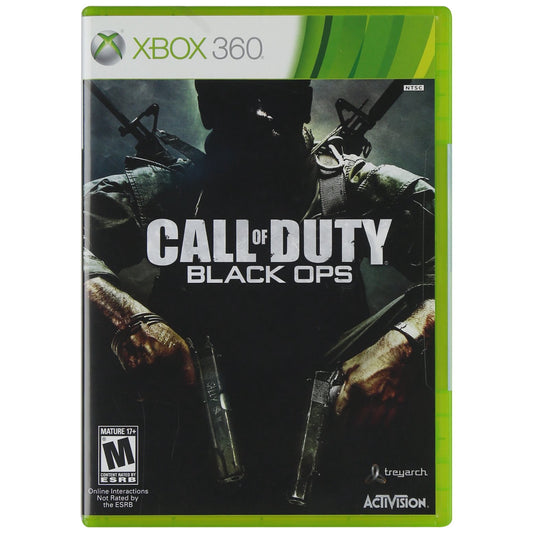 Call of Duty: Black Ops Xbox 360 game cover (reference image) | Near Mint / English / New