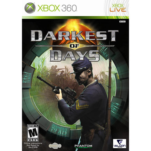 Darkest of Days Xbox 360 game cover (reference artwork) | Near Mint / English / New