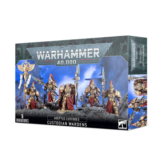 WARHAMMER 40K: ADEPTUS CUSODES CUSTODIAN WARDENS