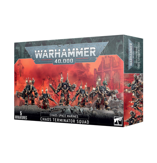 WARHAMMER 40K: CHAOS SPACE MARINES CHAOS TERMINATOR SQUAD