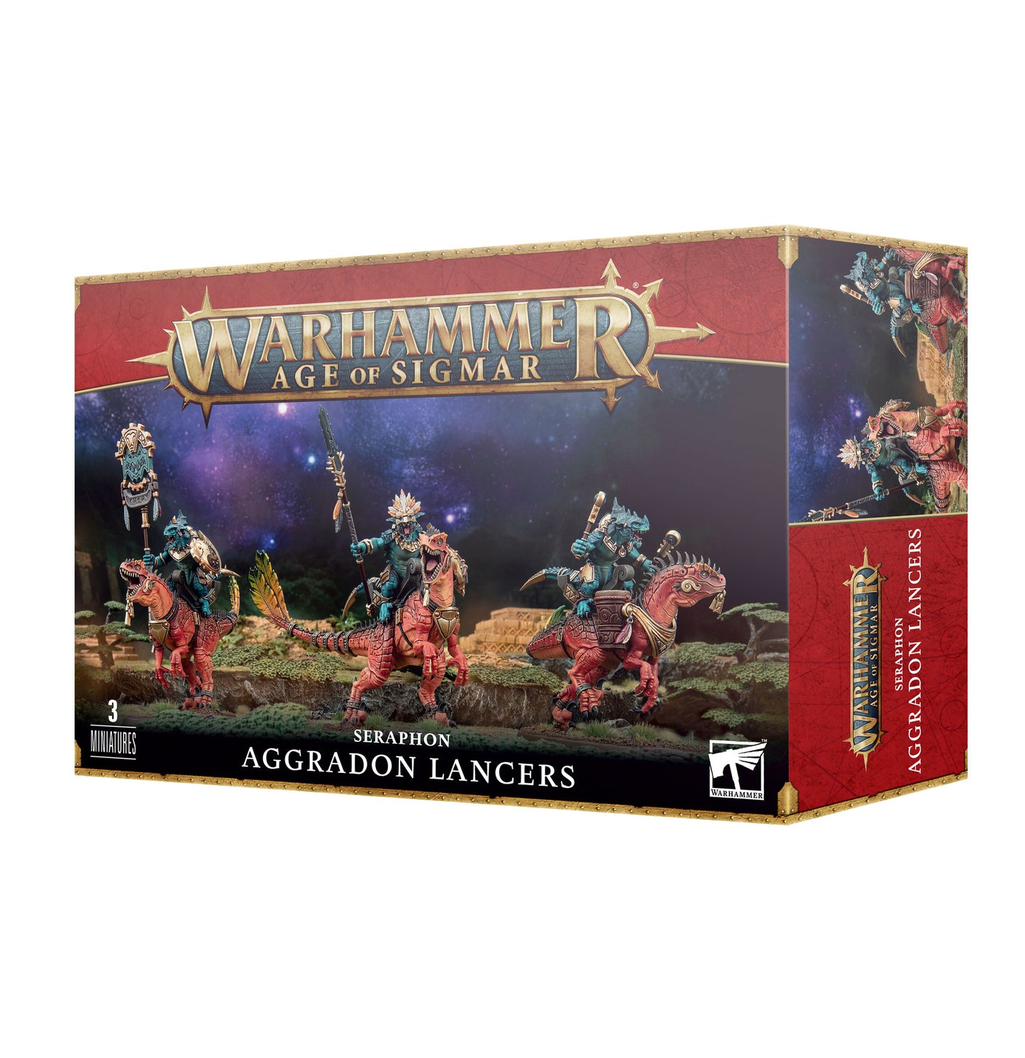 WARHAMMER AGE OF SIGMAR: AGGRADON LANCERS