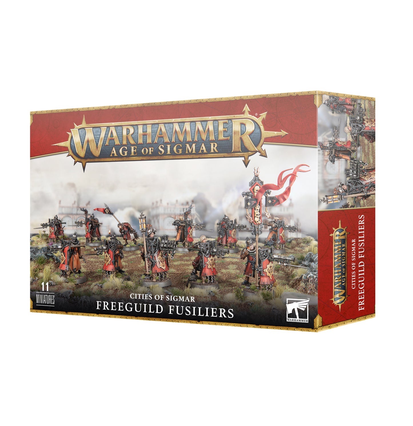 WARHAMMER AGE OF SIGMAR: FREEGUILD FUSILIERS