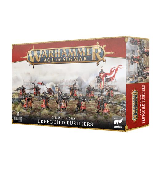 WARHAMMER AGE OF SIGMAR: FREEGUILD FUSILIERS