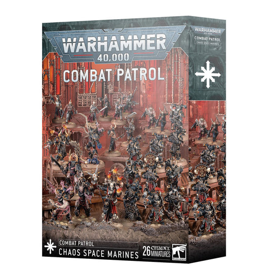 Games Workshop Warhammer 40K Chaos Space Marines Combat Patrol product image | Unopened / English / New