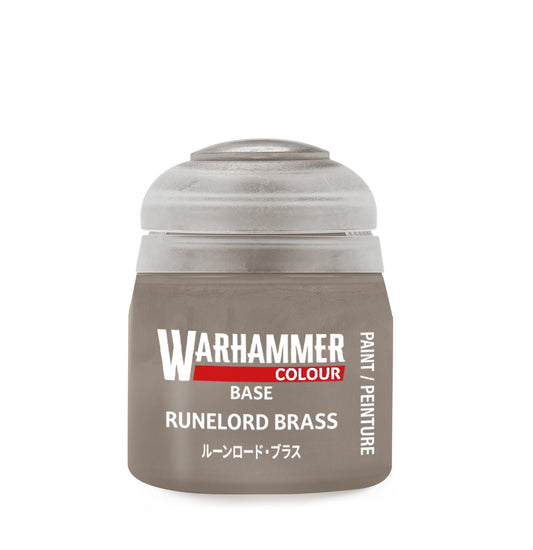 Citadel Paint: RUNELORD BRASS (BASE)
