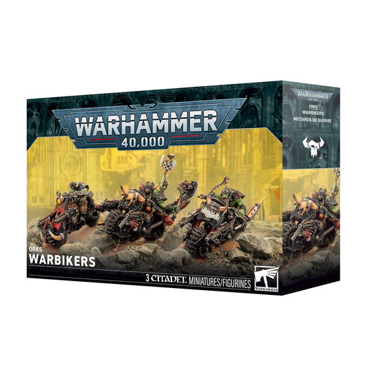 Games Workshop Warhammer 40K Orks Warbikers product image | Unopened / English / New