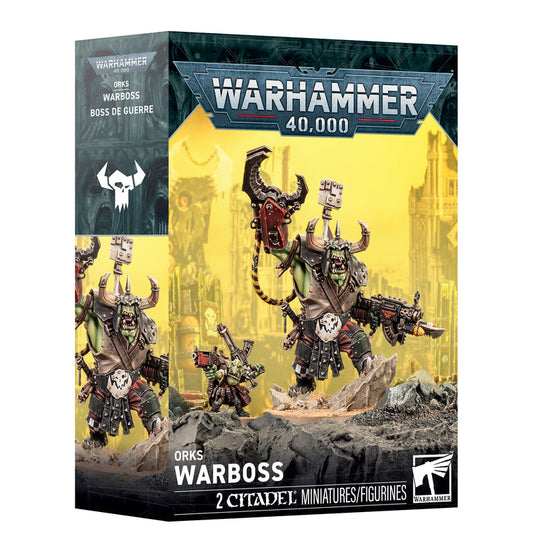 Games Workshop Warhammer 40K Orks Warboss product image | Unopened / English / New