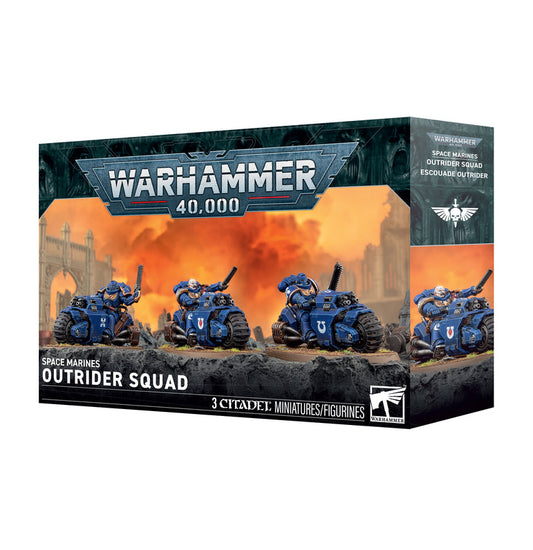 Games Workshop Warhammer 40K Space Marines Outrider Squad product image | Unopened / English / New