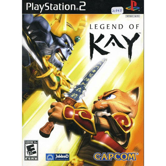 Legend of Kay PlayStation 2 game cover (reference image) | Near Mint / English / New