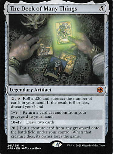 The Deck of Many Things