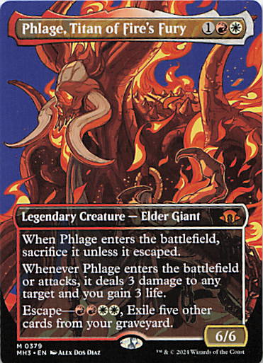 Phlage, Titan of Fire's Fury (Borderless)