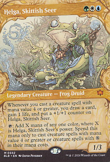 Helga, Skittish Seer (Showcase)