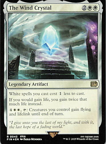 The Wind Crystal | Near Mint / English / Foil