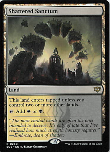 Shattered Sanctum | Near Mint / English / Normal