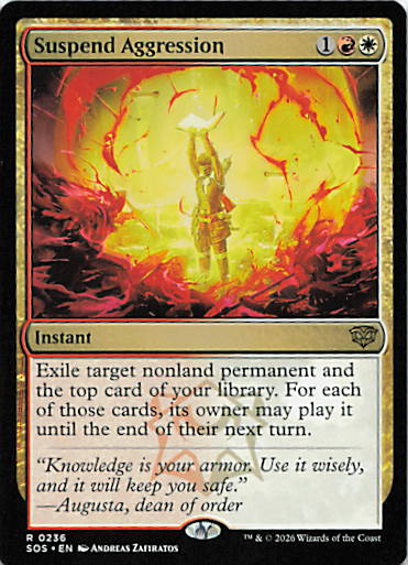 Suspend Aggression
