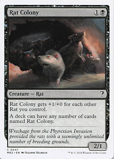 Rat Colony (White Border)