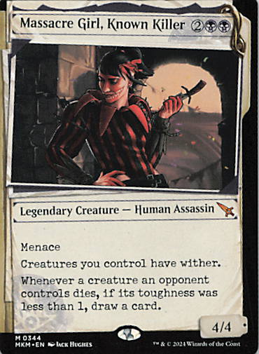 Massacre Girl, Known Killer (Showcase)