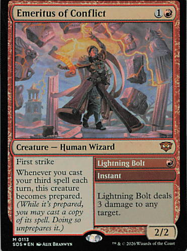Emeritus of Conflict