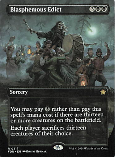 Blasphemous Edict (Borderless)