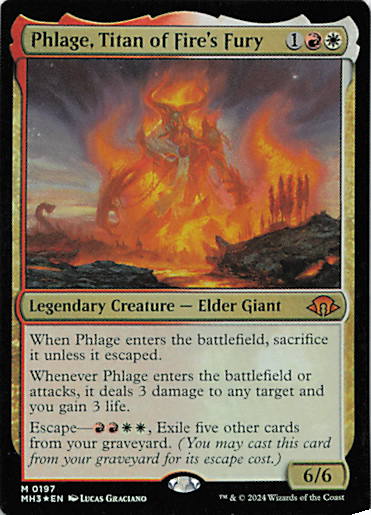 Phlage, Titan of Fire's Fury