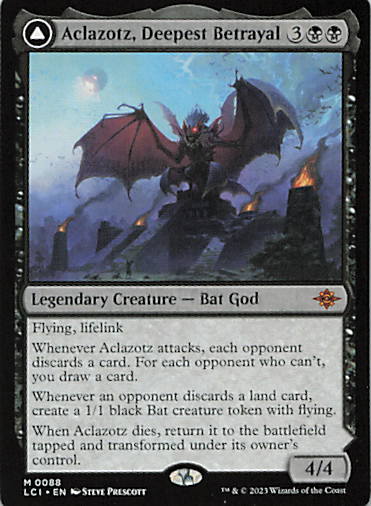 Aclazotz, Deepest Betrayal