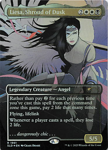 Liesa, Shroud of Dusk (Rainbow Foil)