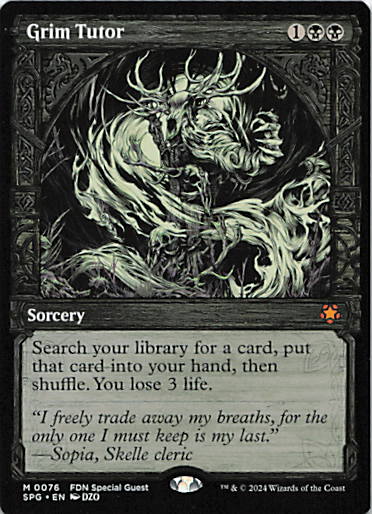 Grim Tutor (Showcase)