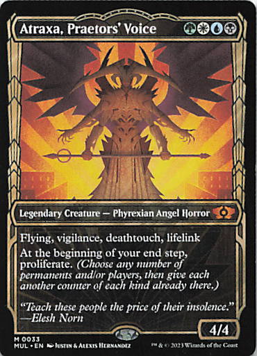 Atraxa, Praetors' Voice