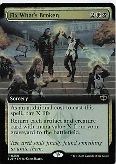 Fix What's Broken (Extended Art)