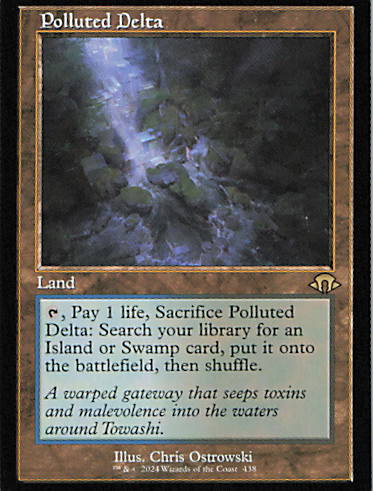 Polluted Delta (Retro Frame)