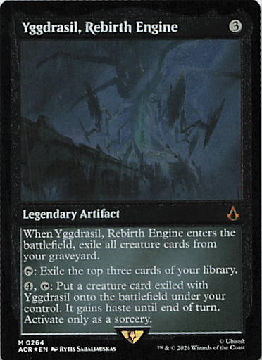 Yggdrasil, Rebirth Engine (Foil Etched)