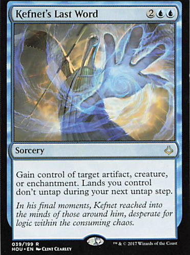 Kefnet's Last Word
