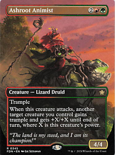 Ashroot Animist (Borderless)