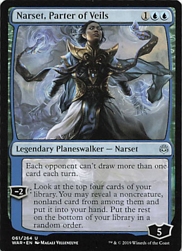Narset, Parter of Veils | Lightly Played / English / Normal