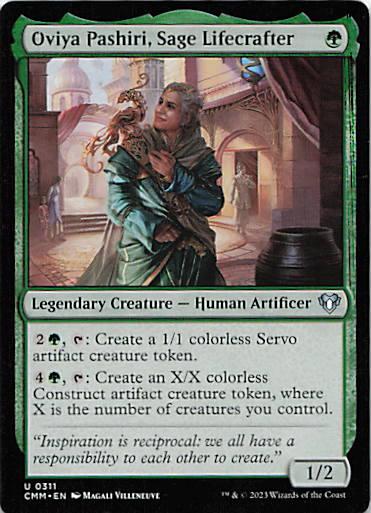 Oviya Pashiri, Sage Lifecrafter