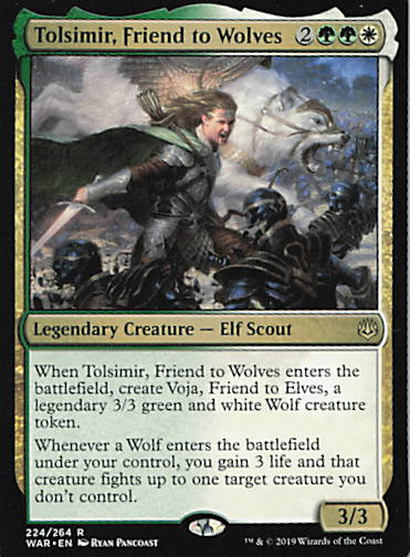 Tolsimir, Friend to Wolves