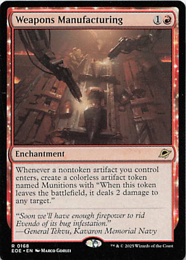 Weapons Manufacturing | Lightly Played / English / Normal