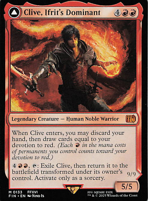 Clive, Ifrit's Dominant