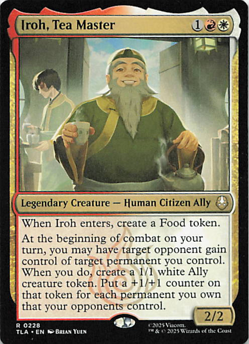 Iroh, Tea Master