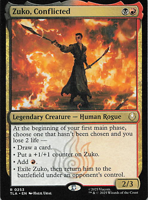 Zuko, Conflicted